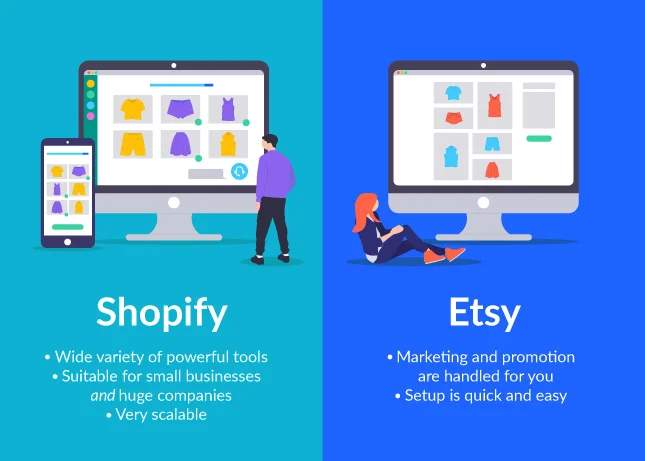 Shopify vs Etsy: Should You Sell Through an Online Store or an Online Marketplace?